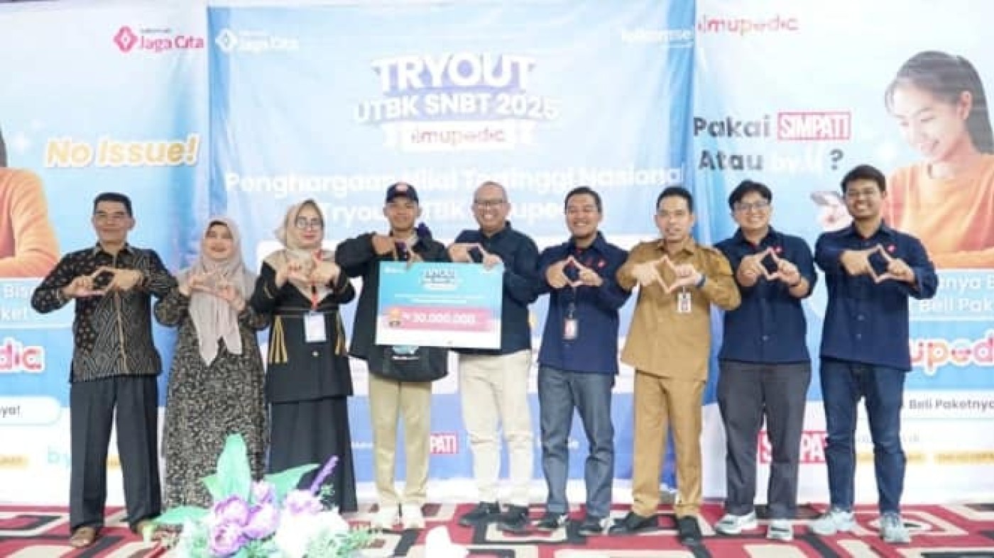 Telkomsel Umumkan Tujuh Top Scorer Ilmupedia Tryout UTBK 2025!