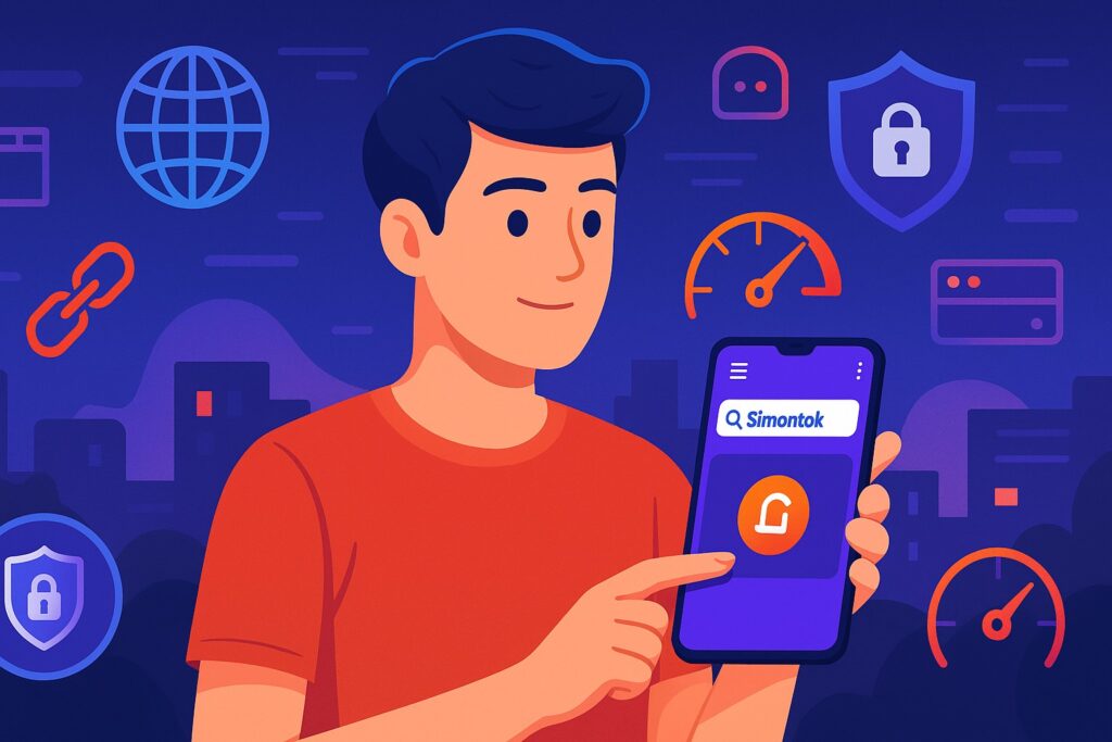 Simontok, Browser Ringan dan Cepat untuk Jelajah Internet