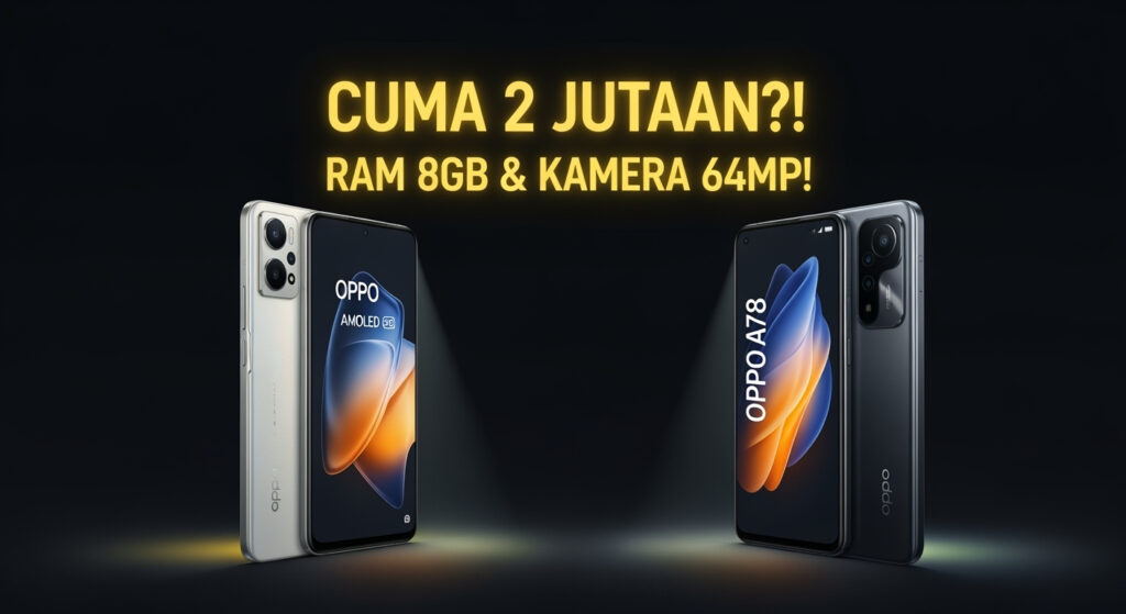 5 HP OPPO Terbaru Harga 2 Jutaan RAM 8GB, Spek Gahar Buat Main Game dan Foto Makin Jernih