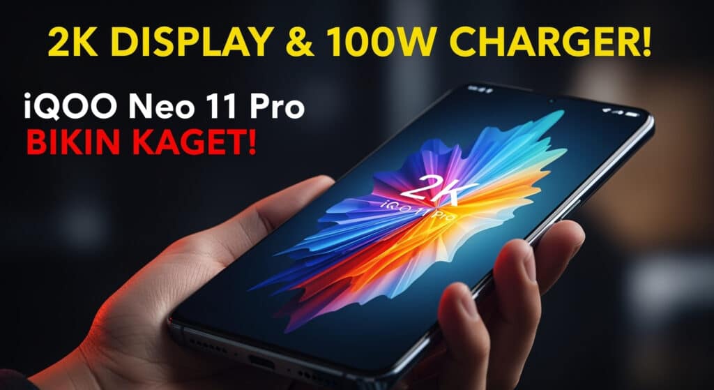 iQOO Neo 11 Pro Diprediksi Usung Layar 2K & Charger 100W, Siap Tantang Flagship Harga Terjangkau