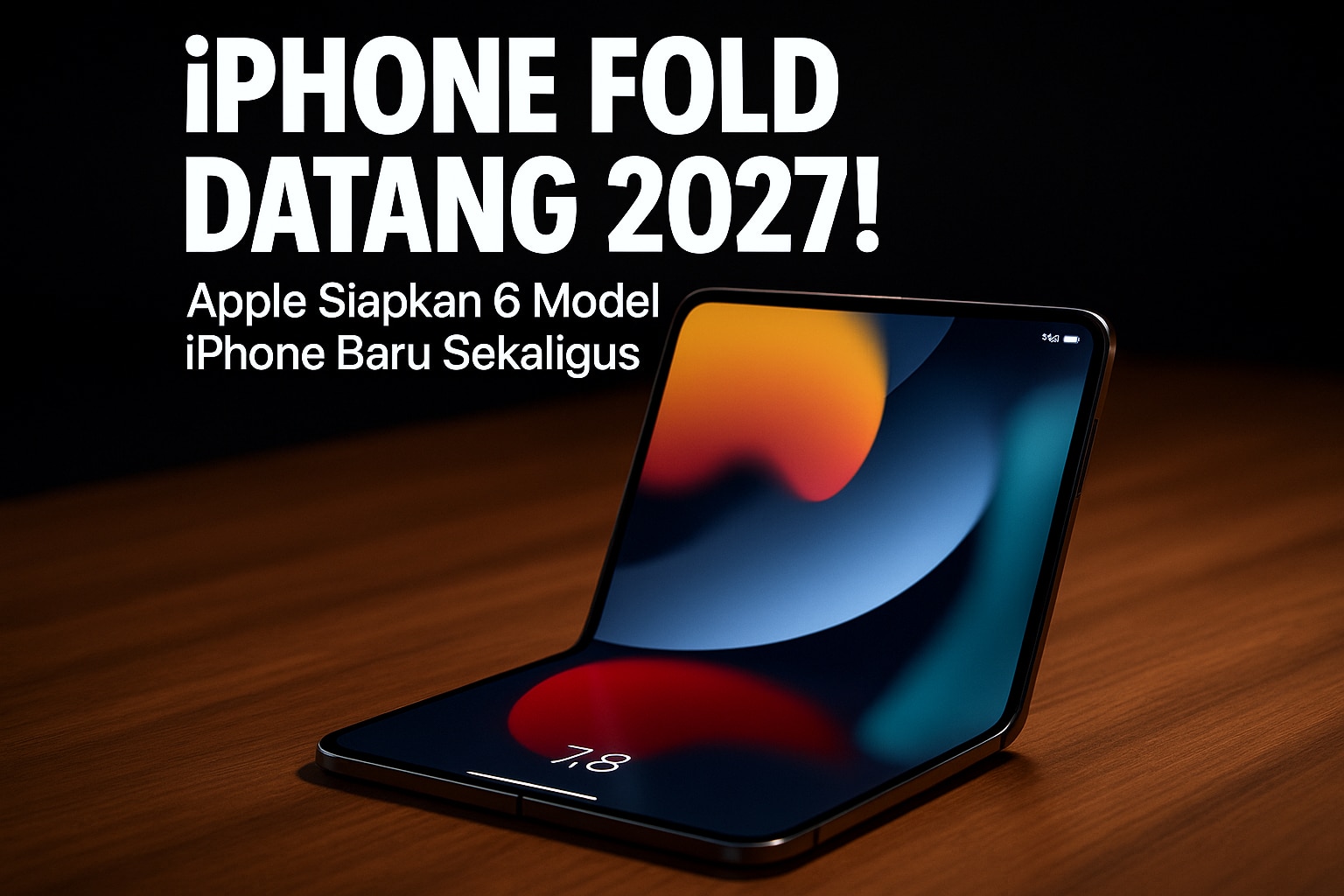 iPhone Fold Siap Meluncur 2027, Apple Bakal Punya Lini iPhone Terbesar Sepanjang Sejarah