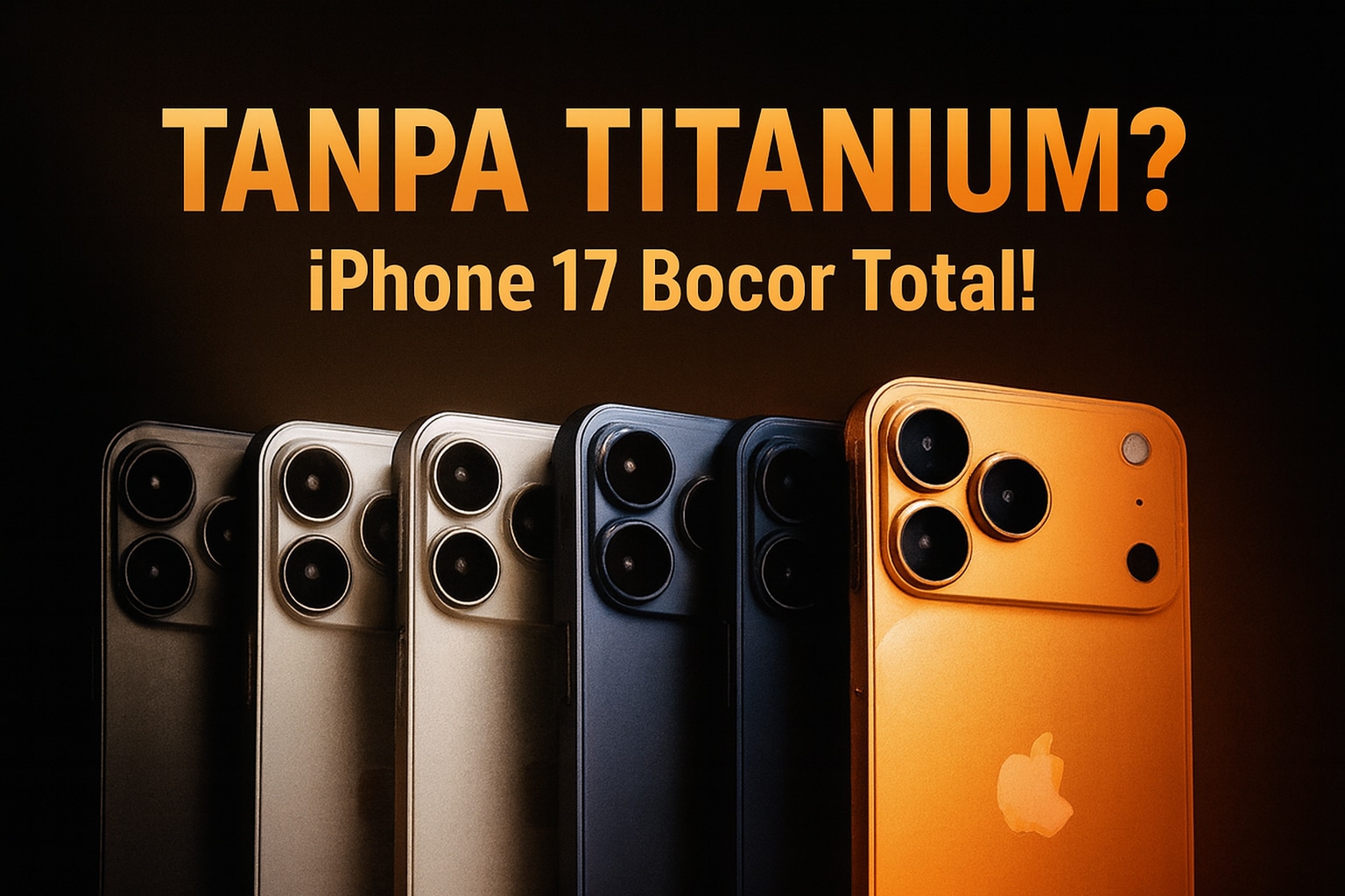 iPhone 17 Pro dan Pro Max Segera Hadir di Indonesia, Warna Baru dan Chip A19 Jadi Daya Tarik