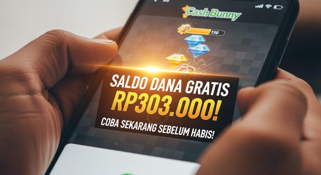Dapat Saldo DANA Gratis Rp303.000 dari Cash Bunny, Cukup Main Game dan Selesaikan Misi Ini