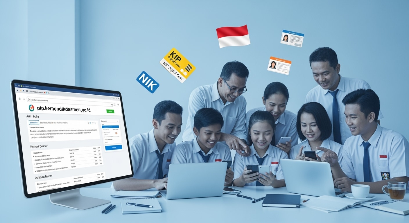 Cara Cek Penerima PIP 2025 Lewat HP, Ketahui Status Pencairan dan Unduh Kartu KIP Digital