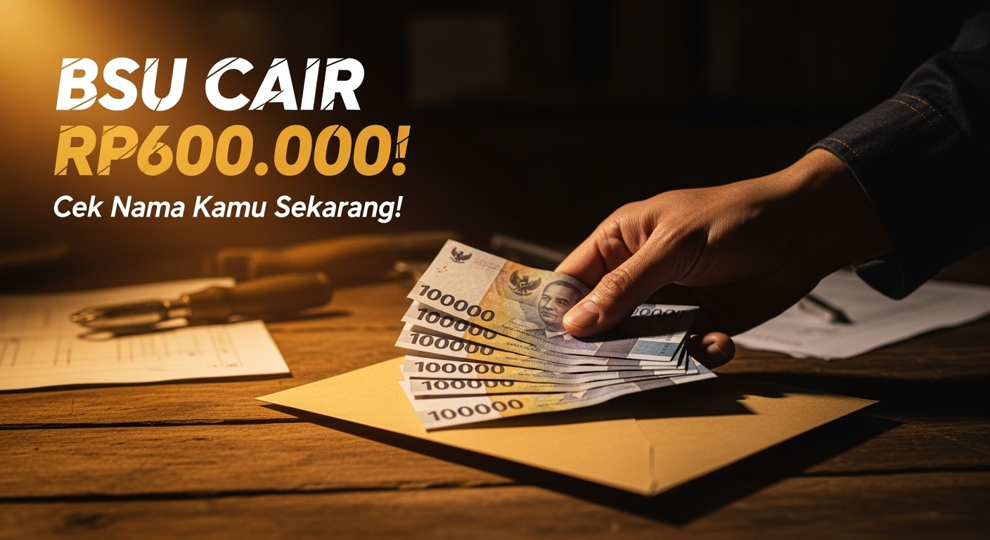 Jangan Ketinggalan! BSU BPJS Ketenagakerjaan Rp600.000 Cair, Cek Nama Anda Sekarang di Sini