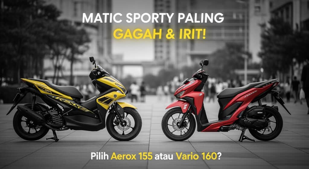 5 Motor Matic Sporty Terbaik 2025, Desain Agresif, Fitur Canggih dan Super Irit
