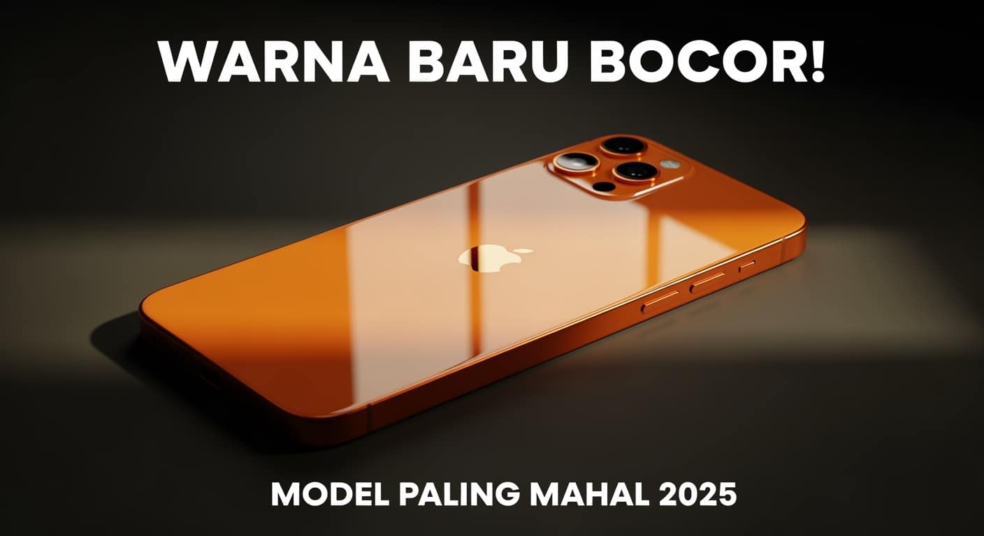 iPhone 17 Pro Max 2025 Tampil Mewah, Ini Bocoran Warna Eksklusif dan Spesifikasi Terbarunya