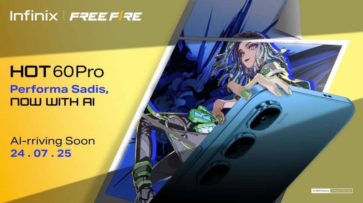Infinix Hot 60 Pro Resmi Masuk Indonesia 24 Juli, HP Murah Pakai Helio G200