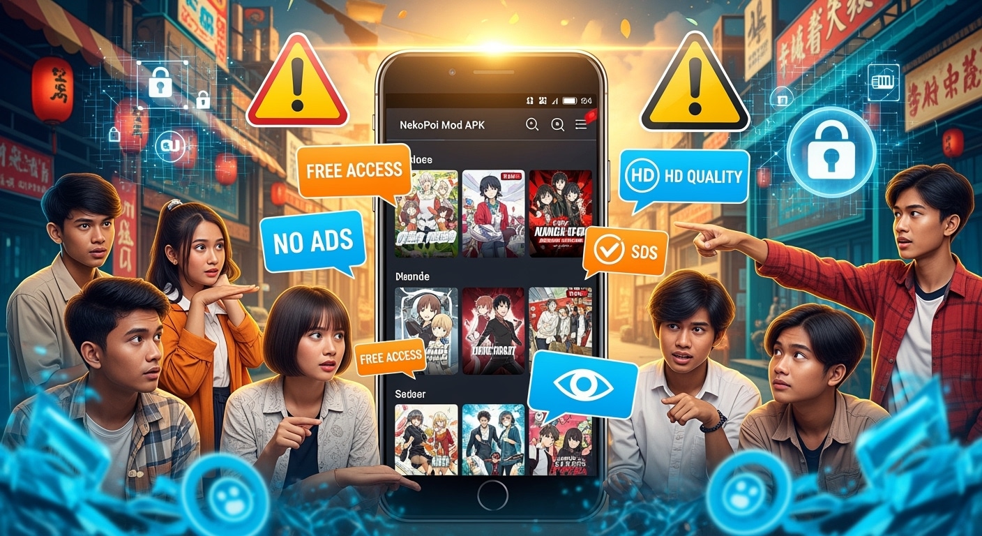 Download NekoPoi Mod APK Kucing, dari Akses Bebas Iklan hingga Video HD