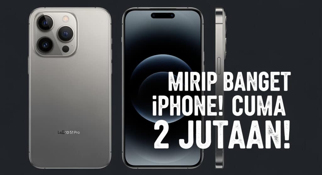 7 HP Mirip iPhone, Desain Mewah dan Fitur Canggih, Cocok Buat Gaya Tanpa Harus Mahal
