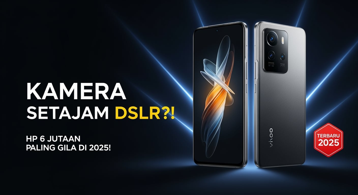 9 Rekomendasi HP 6 Jutaan Terbaik 2025, Fitur Flagship Harga Terjangkau untuk Semua