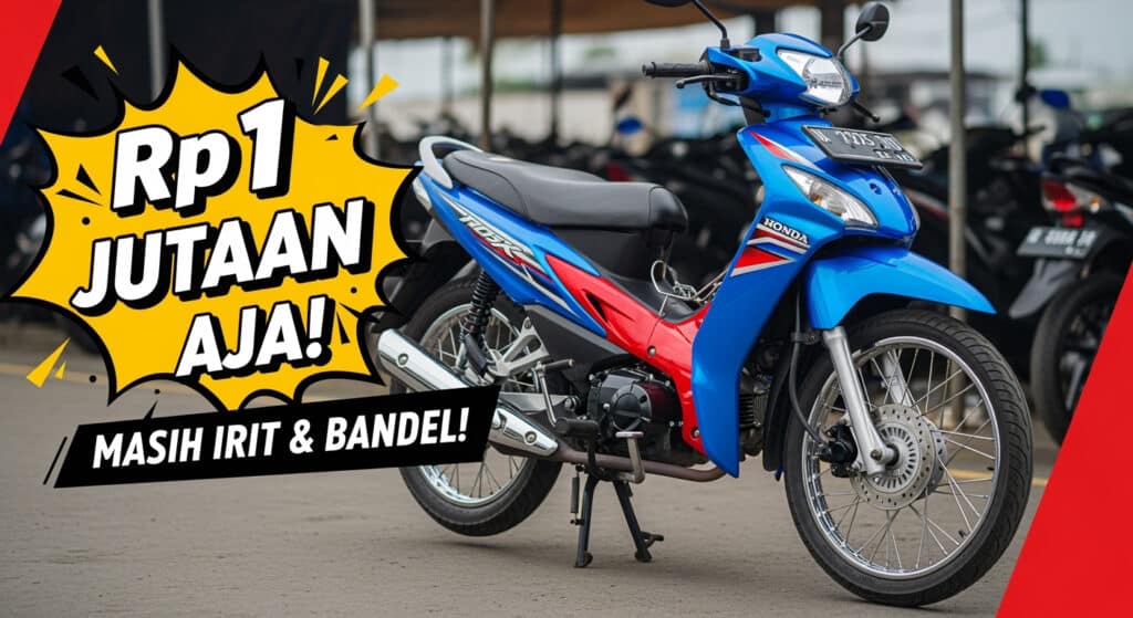 5 Rekomendasi Sepeda Motor Bekas Rp 1 Jutaan, Irit BBM dan Mesin Bandel