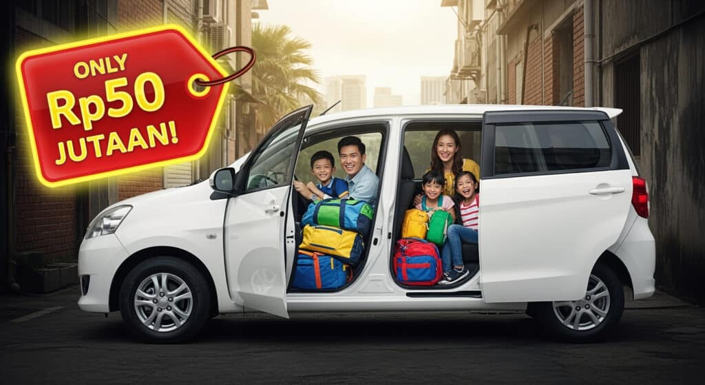 3 Mobil Keluarga Bekas Rp50 Jutaan, Punya Pintu Geser ala Toyota Alphard