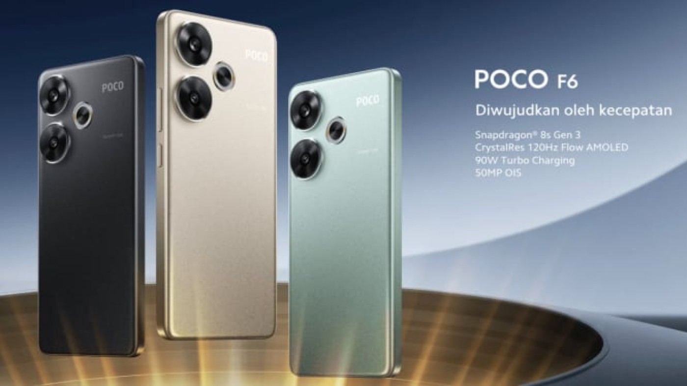 POCO F6 Viral! Snapdragon 8s Gen 3, Kamera 50MP, Diskon 19% Menanti