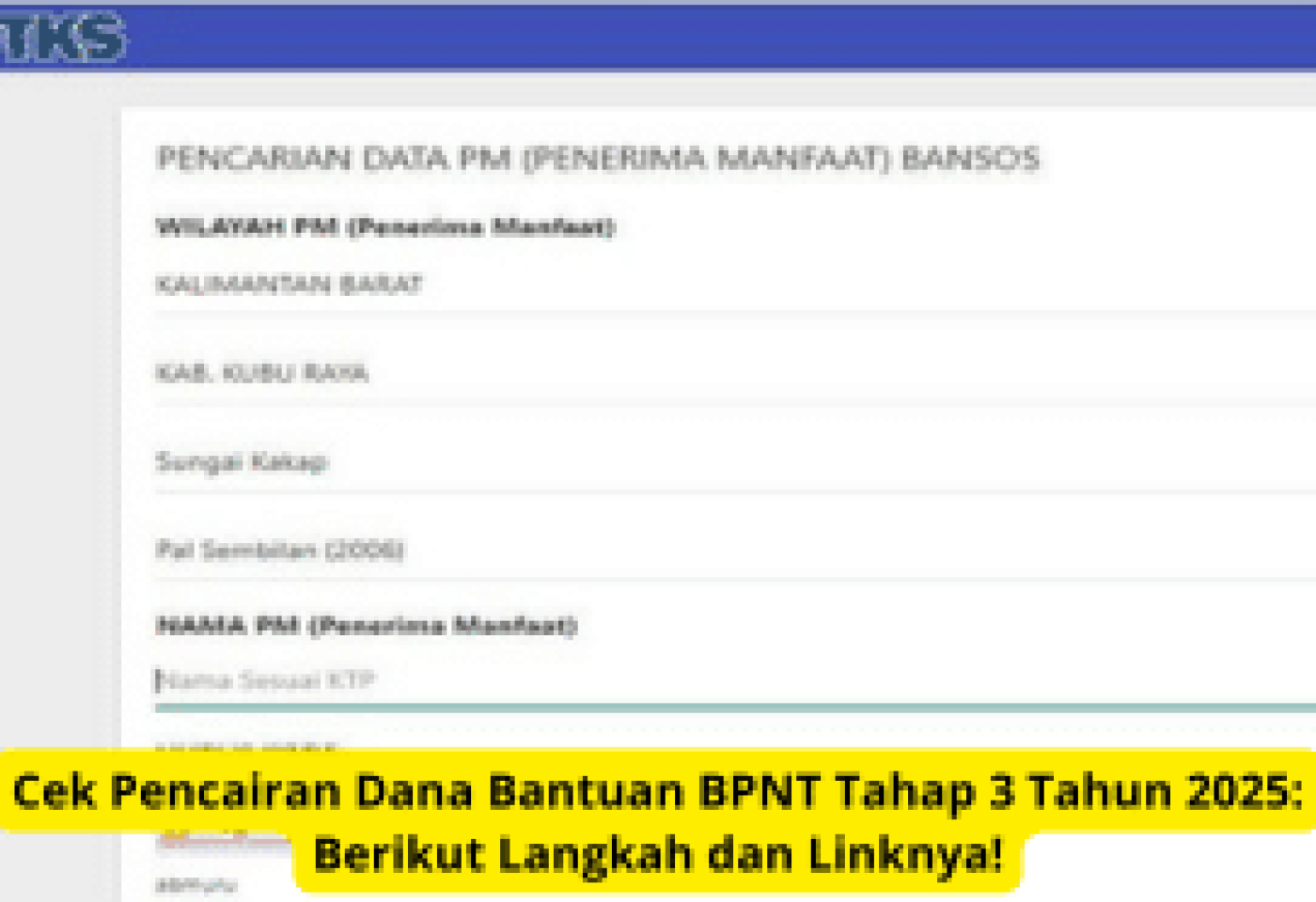 Cek Pencairan Dana Bantuan BPNT Tahap 3 Tahun 2025: Cara dan Link Resmi