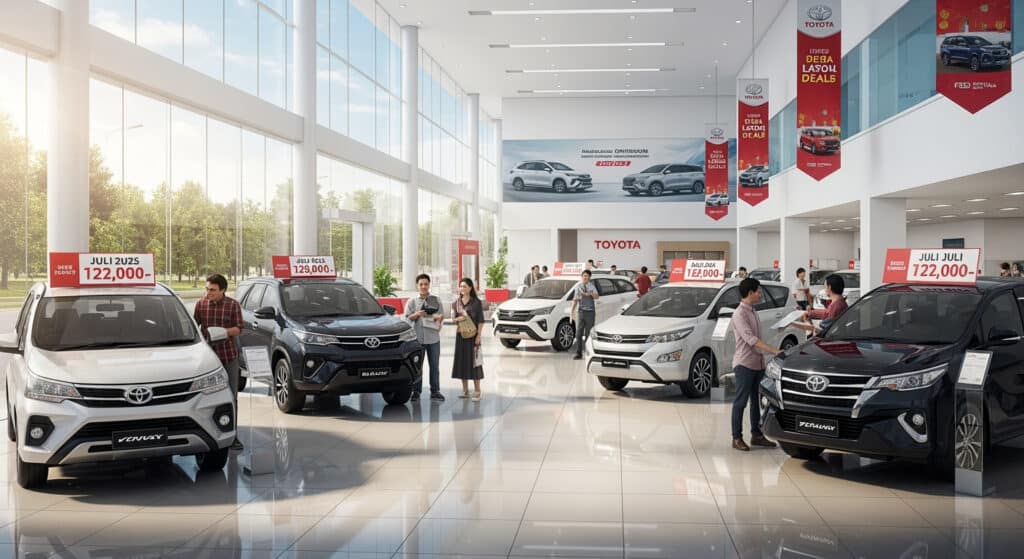 Intip Harga Mobil Toyota Terbaru Juli 2025, Mulai Rp 167 Jutaan
