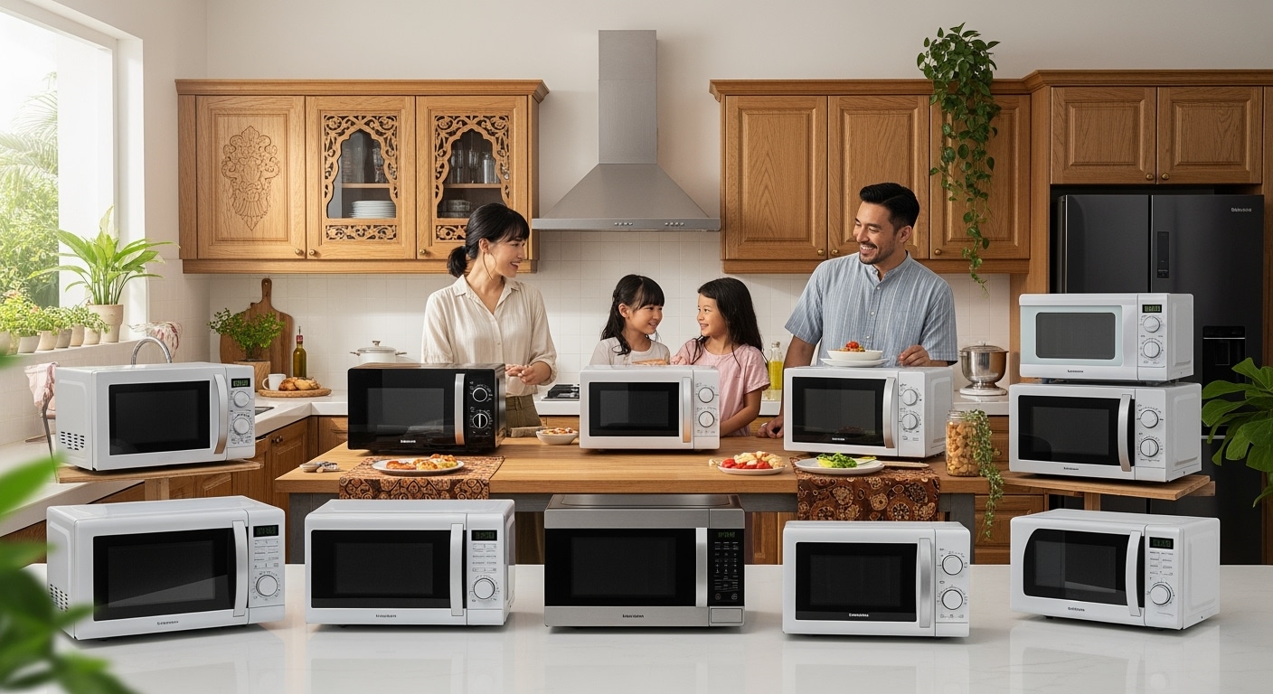 10 Microwave Low Watt Terbaik, Hemat Listrik dan Efisien 10 Microwave Low Watt Terbaik, Hemat Listrik dan Efisien