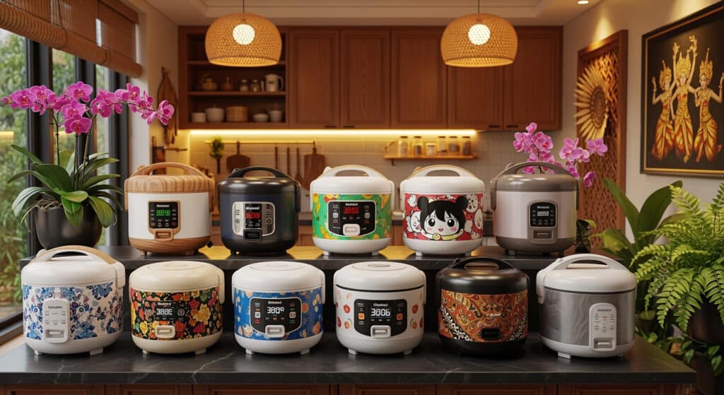 10 Rice Cooker Mini Terbaik untuk Dapur Hemat Ruang