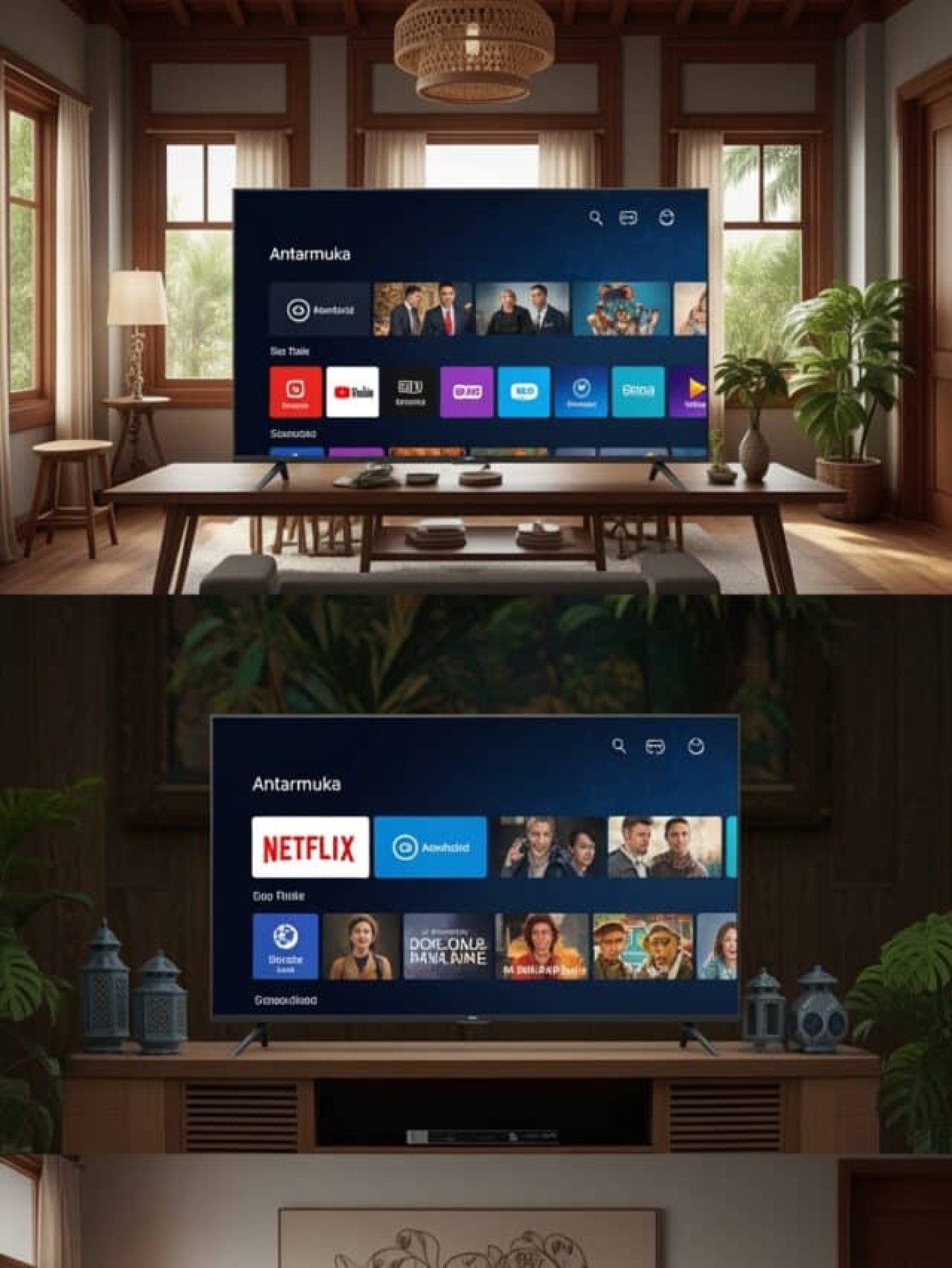 5 TV Android Terbaik 2025, Canggih dan Ada yang di Bawah 1 Juta