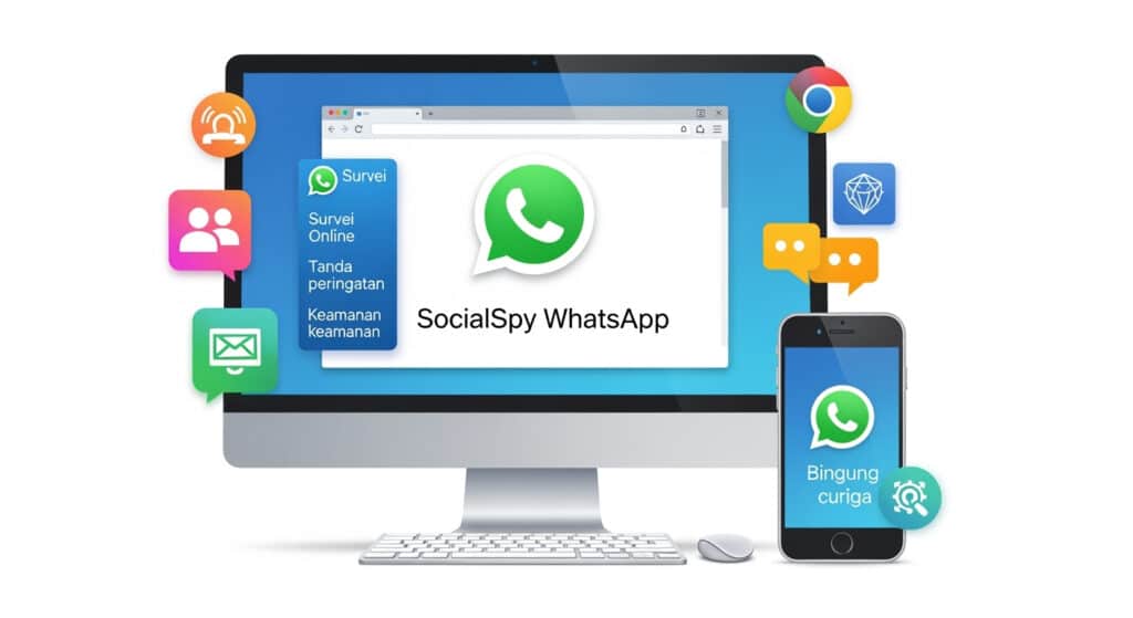 SocialSpy WhatsApp Diklaim Bisa Sadap Chat WA, Cek Faktanya di Sini