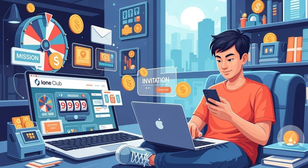 Ione Club Situs Penghasil Uang Online, Begini Cara Daftarnya