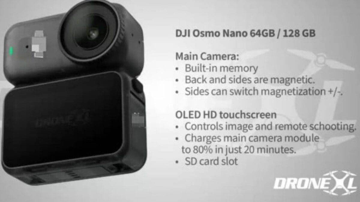 DJI Siapkan Osmo Nano, Kamera Aksi Modular Canggih, Rilis 10 September 2025?