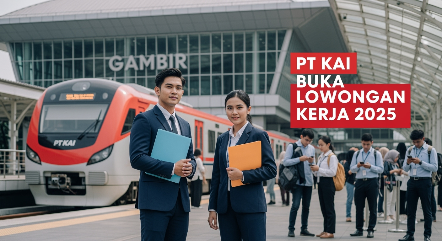 PT KAI Buka Lowongan Kerja 2025, Cek Posisi yang Tersedia dan Jadwal Pendaftarannya