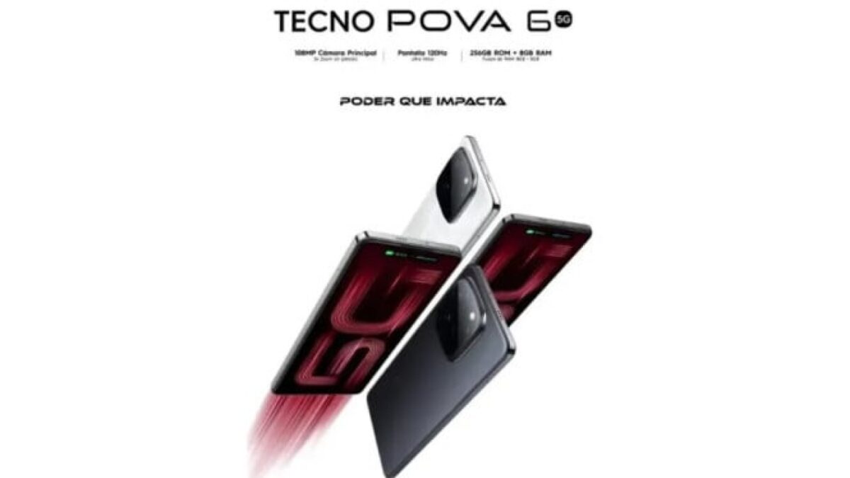 Tecno Pova 6 5G Resmi Hadir dengan Chipset Dimensity 6020, Kamera 108MP & Baterai 5.000mAh