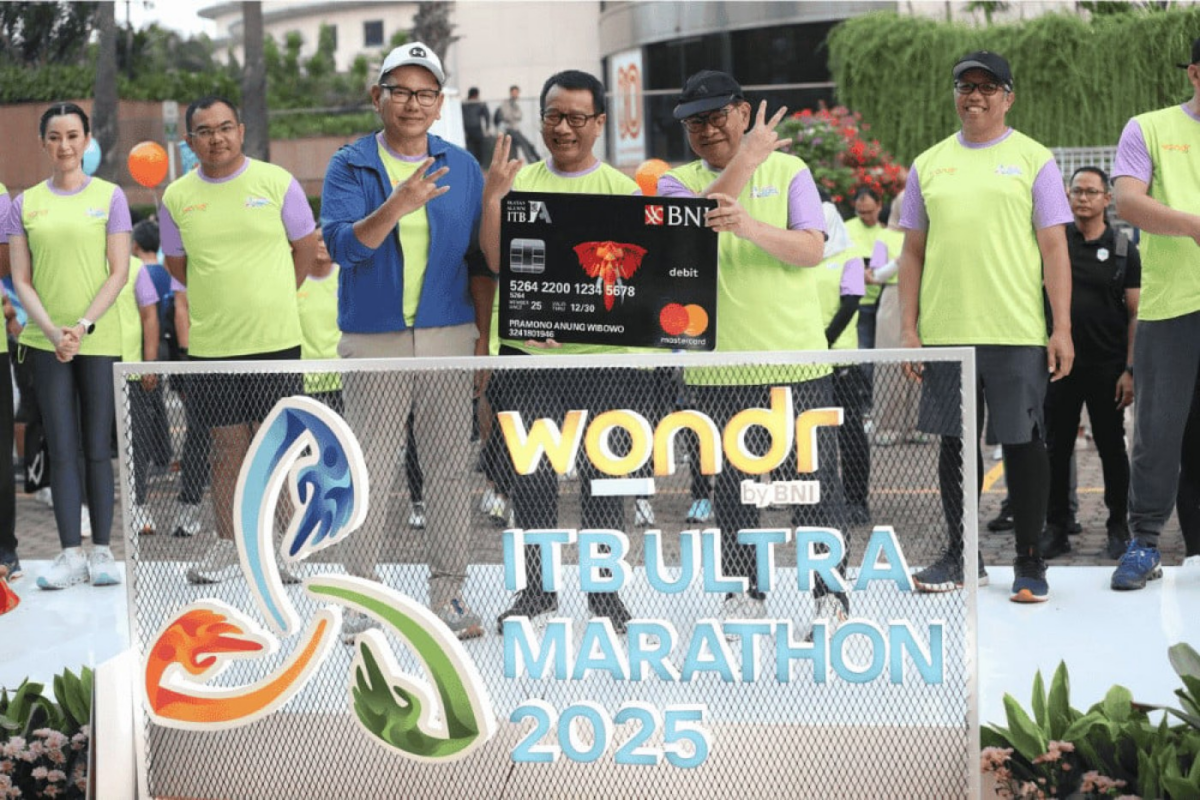 BNI dan ITB Gelar Community Run Sambut Wondr ITB Ultra Marathon 2025