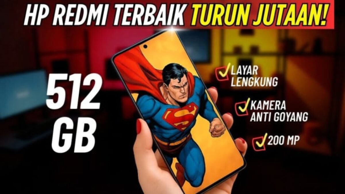 Daftar Hape Redmi yang Turun Harga di Agustus 2025, Harga Murah Terbaru