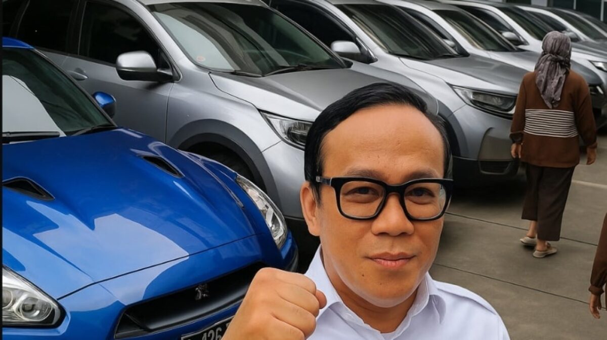 Ternak Kuda Besi Immanuel Ebenezer di Mana-mana, Mobil Pelat B hingga DK Bernilai Miliaran