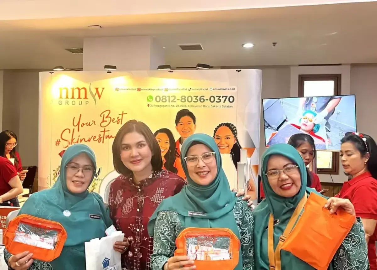 NMW Aesthetic Clinic Depok Hadirkan Hydra Bright Laser Cerahkan Kulit Instan di Expo Clinic Estetika