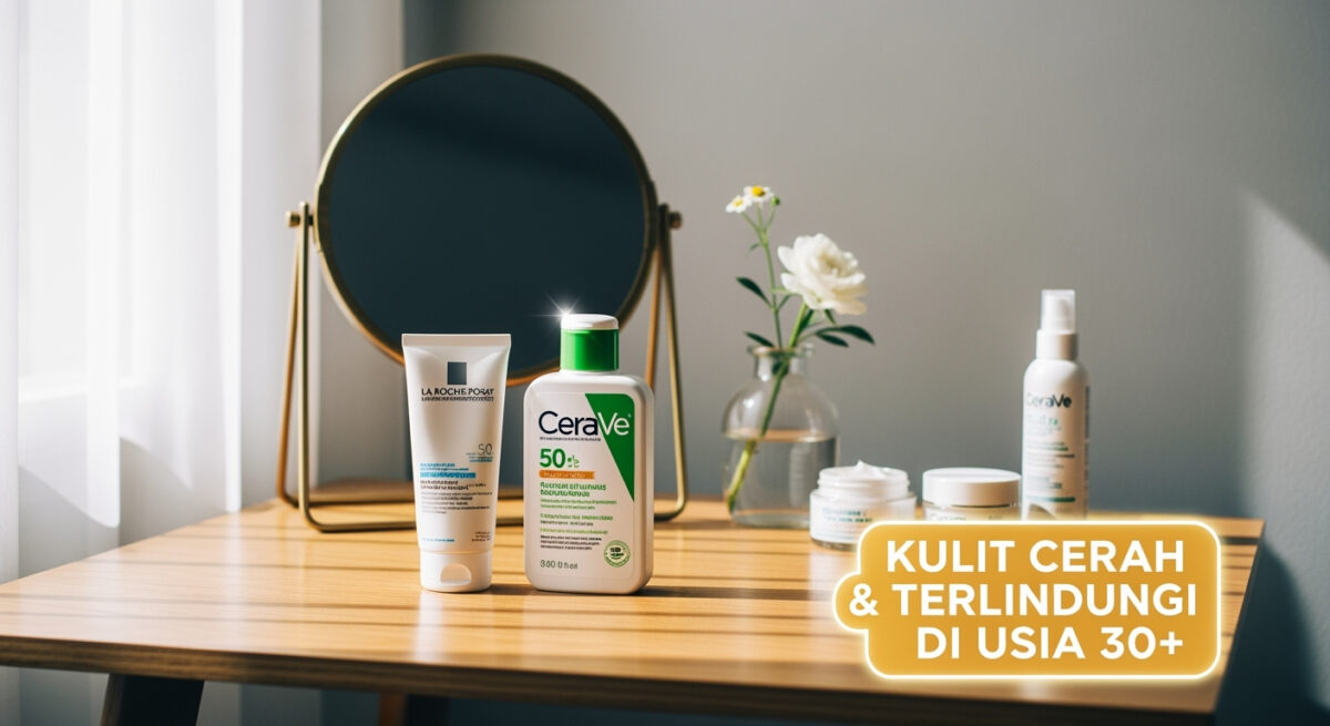 5 Rekomendasi Sun Cream Terbaik untuk Usia 30 Tahun ke Atas Mulai dari Rp96 Ribuan
