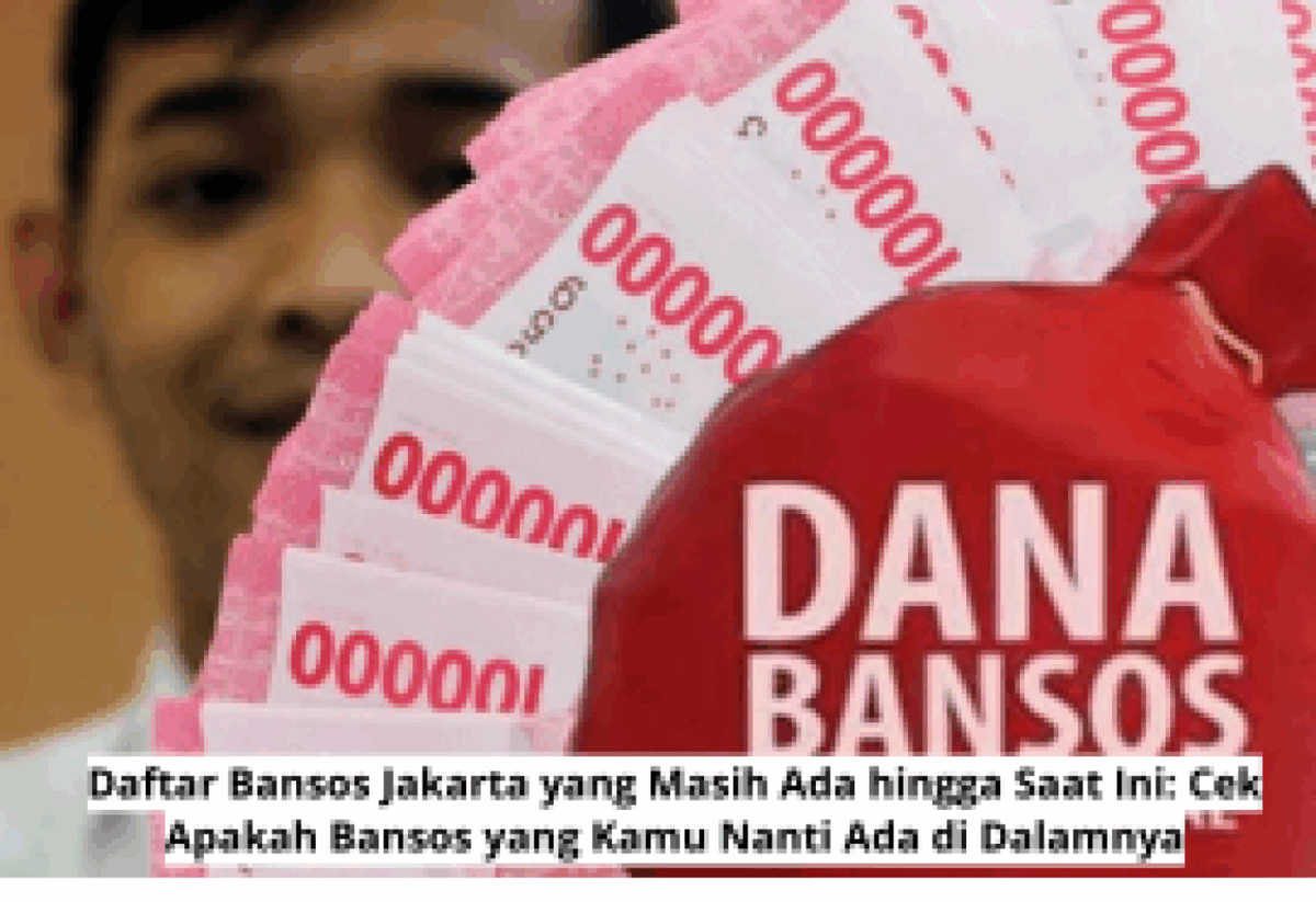 Daftar Bansos Jakarta Terbaru 2025: Cek Program yang Masih Berlaku dan Bisa Kamu Dapatkan
