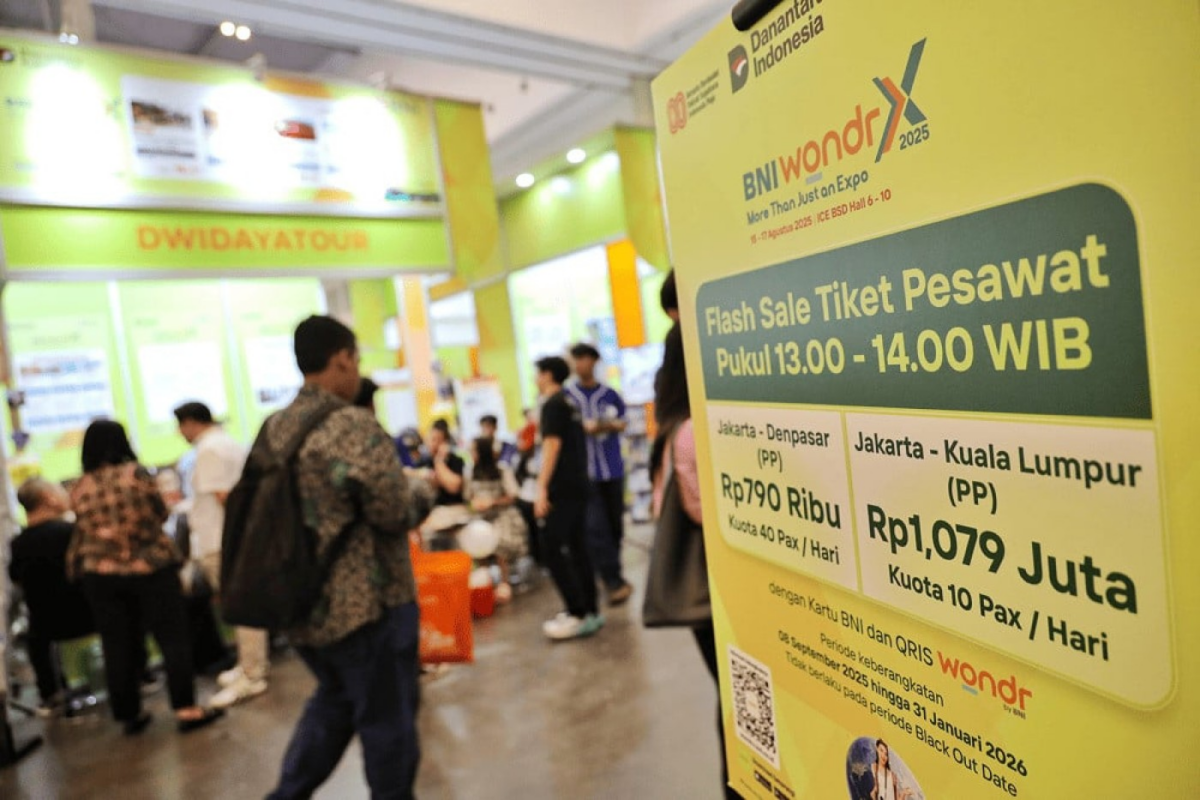 Tiket Pesawat Murah & Promo Belanja Jadi Primadona di BNI wondrX 2025