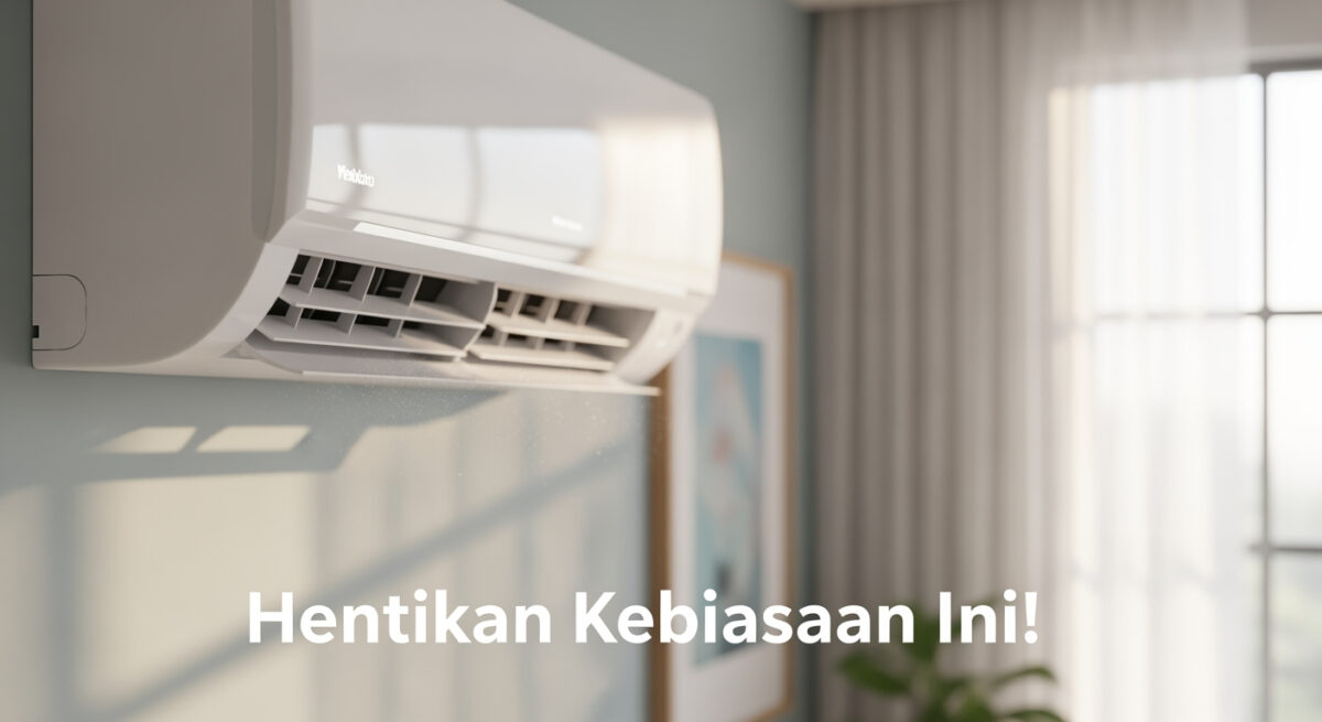 5 Kebiasaan Sepele yang Diam-Diam Bikin AC di Rumah Cepat Rusak dan Boros Listrik