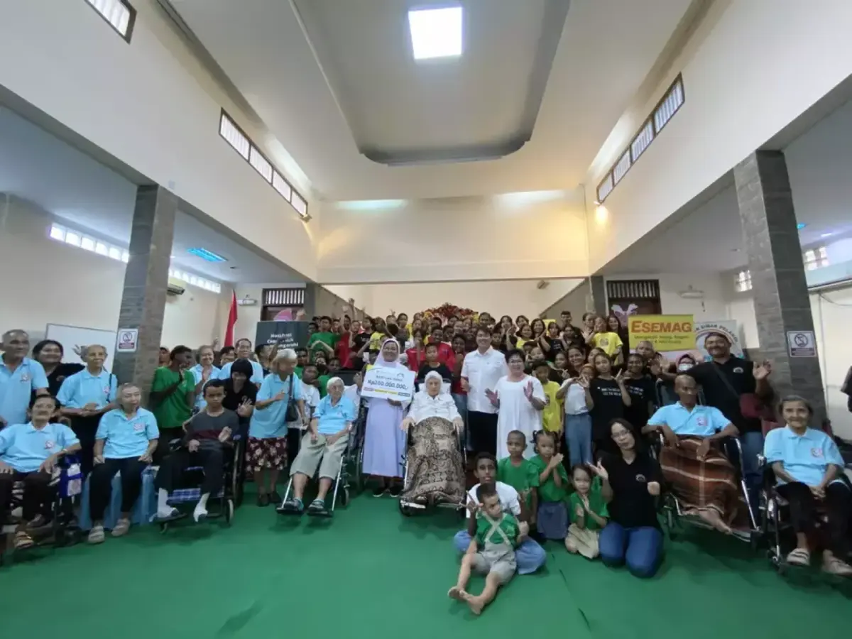 Sido Muncul Donasikan Rp 200 Juta untuk Yayasan Sinar Pelangi Dukung Disabilitas