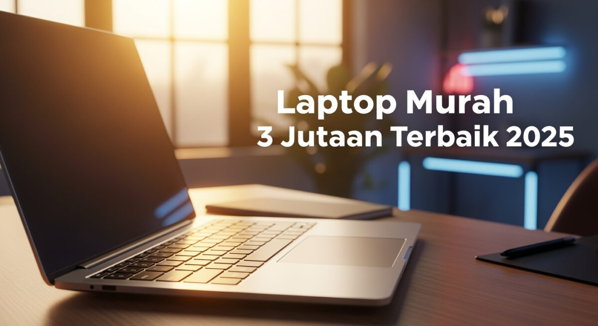 4 Rekomendasi Laptop Murah 3 Jutaan dengan Performa Kencang dan Penyimpanan Lega