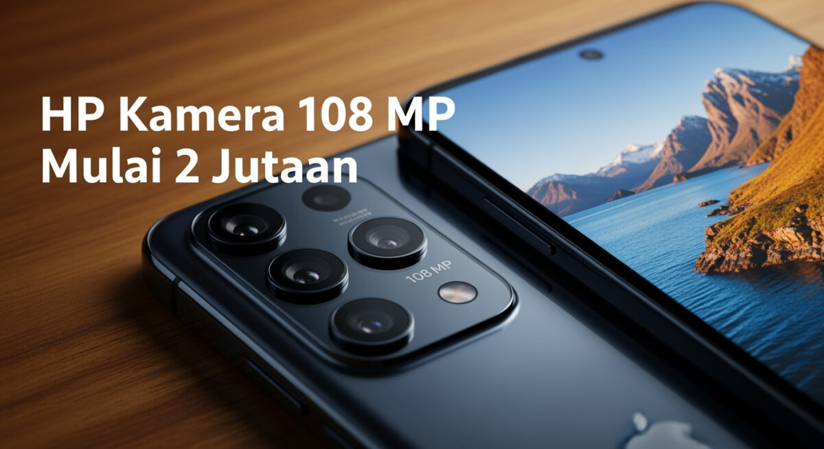 6 HP Kamera 108 MP Terbaik Mulai 2 Jutaan, Kualitas Foto Tajam Layaknya Flagship