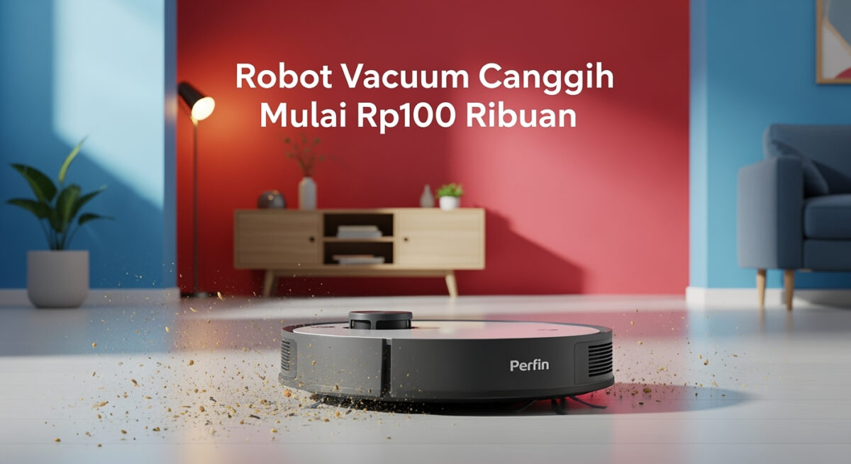 6 Robot Vacuum Terbaik di Bawah Rp 500 Ribu untuk Rumah Bersih Tanpa Ribet, Cocok untuk Kos & Apartemen