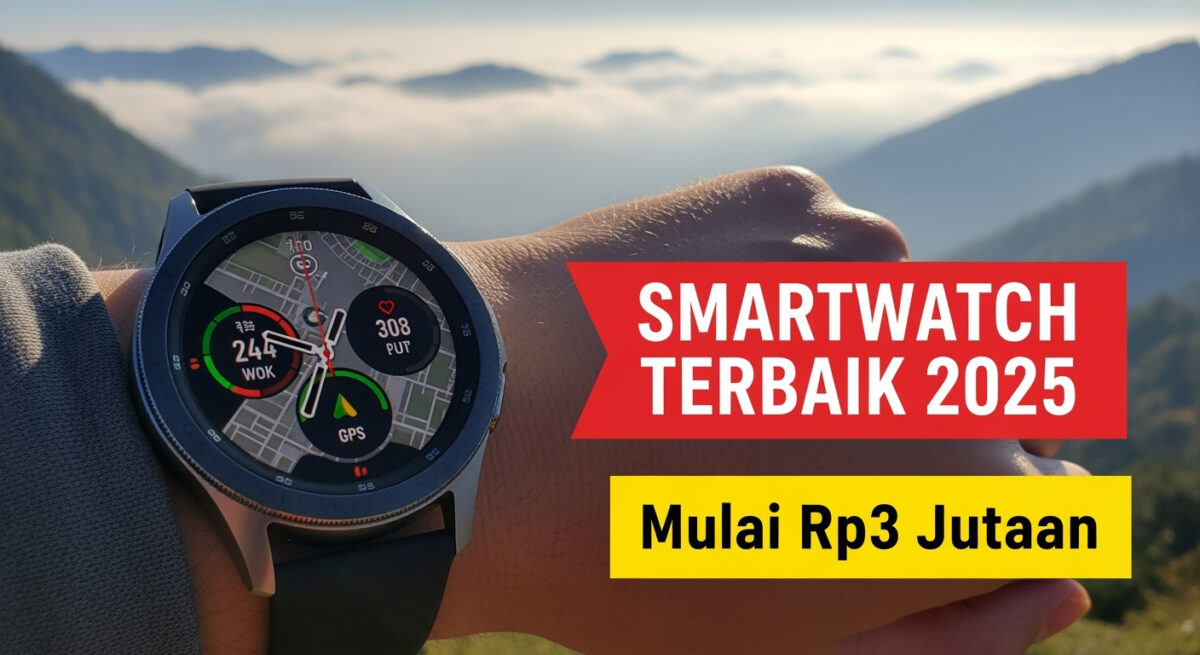5 Rekomendasi Smartwatch Terbaik 2025 dengan Fitur Kesehatan, GPS Akurat & Daya Tahan Baterai Maksimal Mulai Rp3 Juta