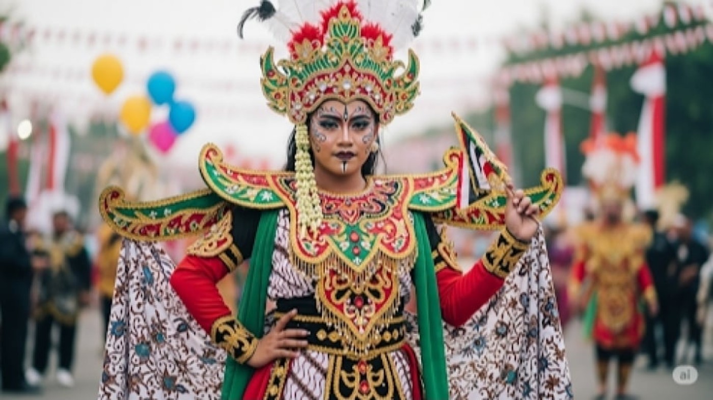 8 Ide Kostum Karnaval 17 Agustus 2025: Dari Wanita Berhijab hingga Mbok Jamu