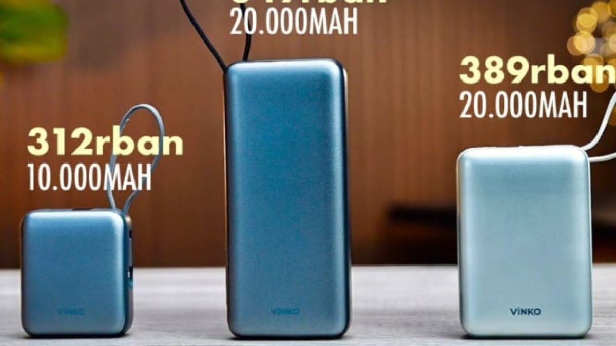 Ribet Bawa Charger? Ini 3 Rekomendasi Powerbank Vinko Terjangkau dan Praktis!