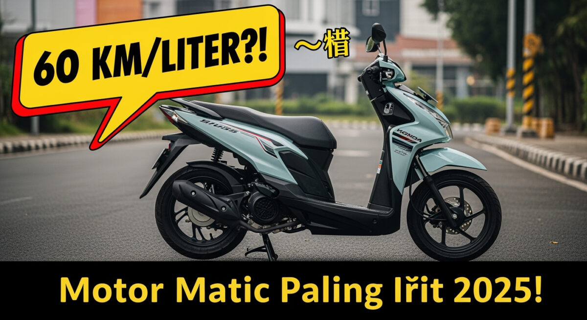 5 Motor Matic Paling Irit 2025, Konsumsi BBM di Atas 50 Km/Liter dan Harga Bekas Mulai 11 Jutaan