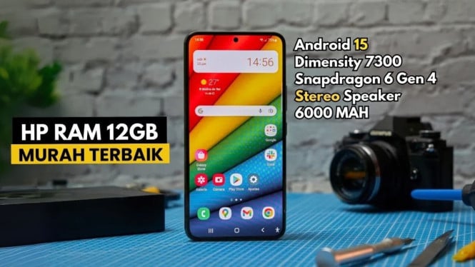 Rekomendasi HP RAM 12GB Murah 2025, Performa Gahar Bikin Flagship Mahal Minder!