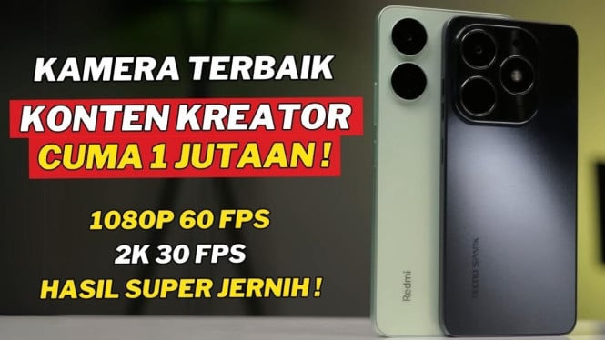 3 Rekomendasi Smartphone Konten Kreator: Kamera Terbaik Harga 1 Jutaan 2025