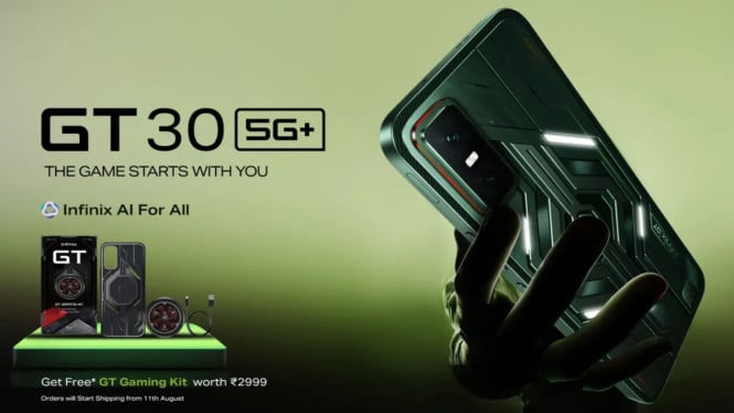 Infinix GT 30 Resmi Meluncur di Indonesia, AI Gaming Phone dengan Spek Buas untuk Gamer