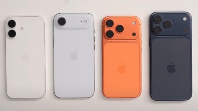 iPhone 17 dan iPhone Air Hadir dengan Fitur Premium Revolusioner, Bikin Android Flagship Ketar-Ketir