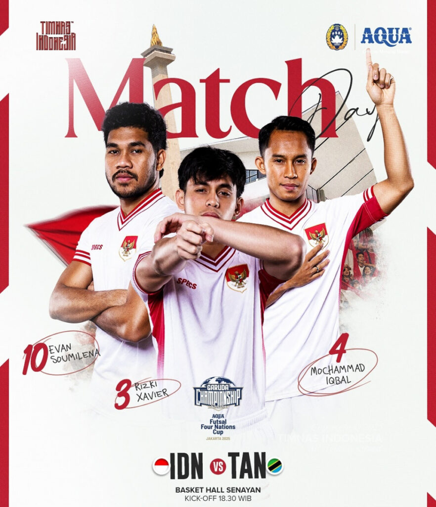 Cara Daftar Membership YouTube Timnas Indonesia untuk Nonton Futsal Four Nations Cup 2025