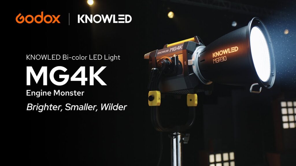 KNOWLED MG4K: Lampu LED Profesional Terang dengan Kualitas Premium dan Efisiensi Energi